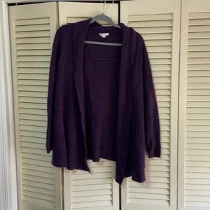 New York & Company Medium Deep Purple Cardigan